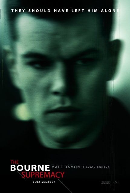 The Bourne Supremacy - ADV (2004) - Rolled DS Movie Poster