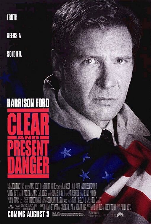 Clear And Present Danger (1994) - Rolled DS Movie Poster