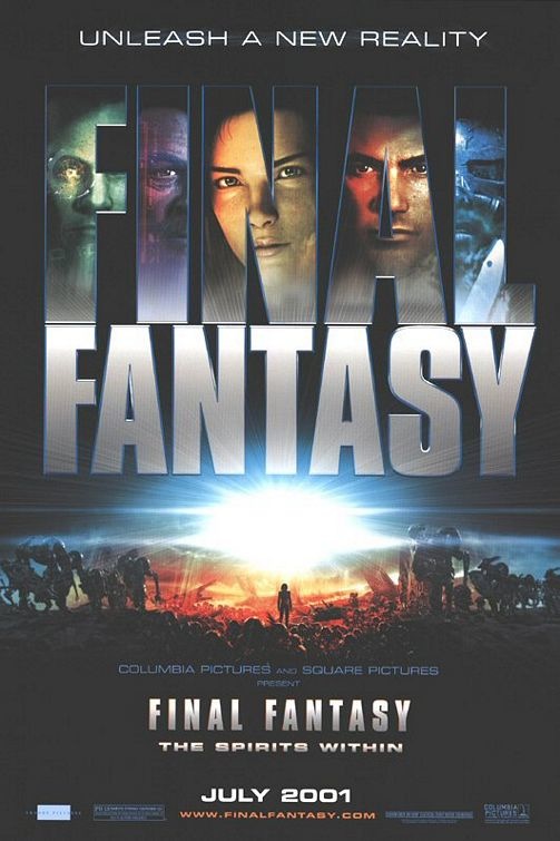 Final Fantasy: The Spirits Within (2001) - Rolled DS Movie Poster