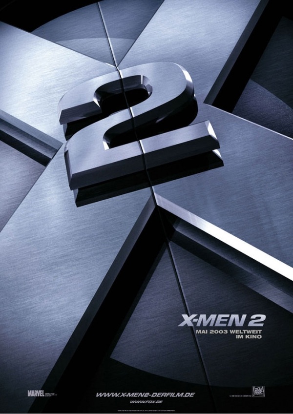 X2 (X-Men 2) - ADV (2003) - Rolled DS Movie Poster