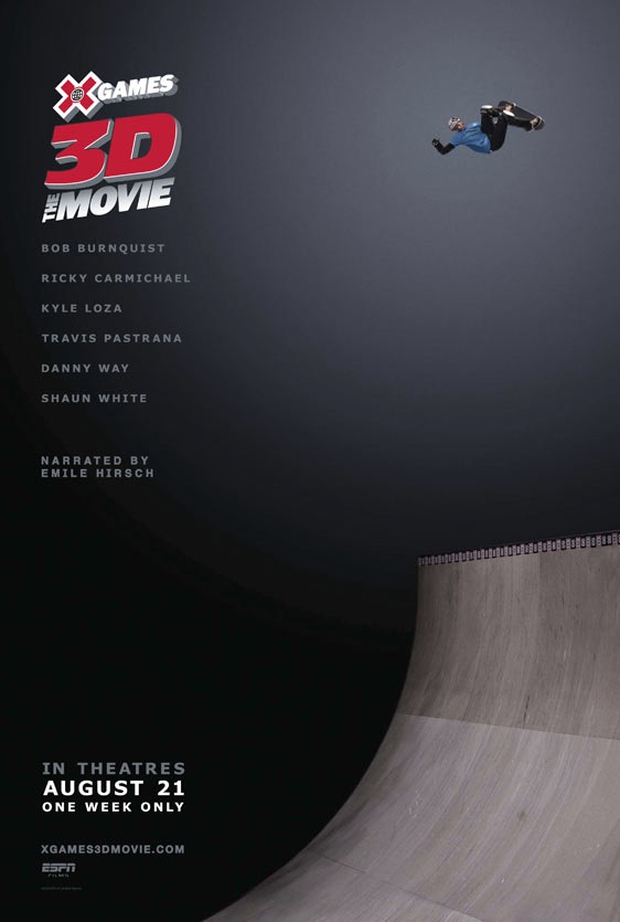 X Games 3d: The Movie (2009) - Rolled DS Movie Poster