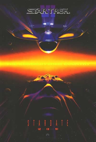 Star Trek  VI: The Undiscovered Country - ADV (1991) - Rolled SS Movie Poster