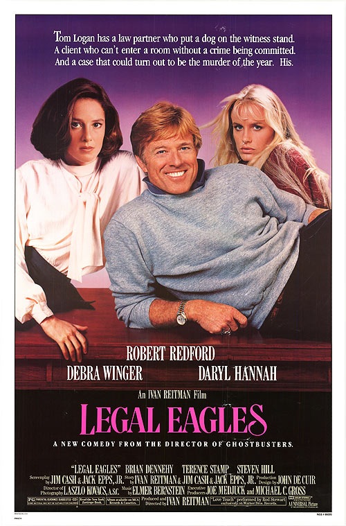 Legal Eagles (1986) - Rolled SS Movie Poster