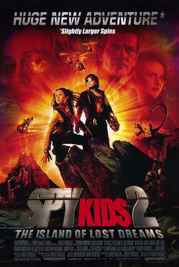 Spy Kids 2: The Island Of Lost Dreams (2002) - Rolled DS Movie Poster