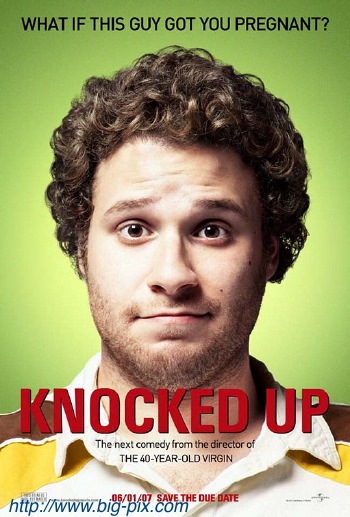 Knocked Up - ADV (2007) - Rolled DS Movie Poster