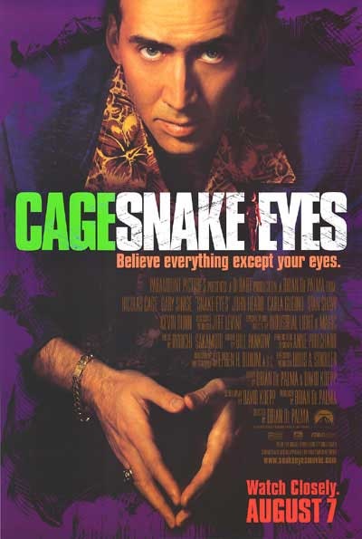 Snake Eyes (1998) - Rolled DS Movie Poster
