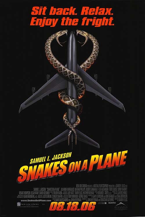 Snakes on a Plane (2006) - Rolled DS Movie Poster