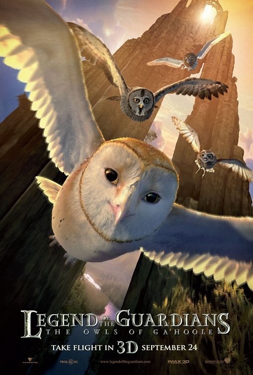 Legend of the Guardians: The Owls of Ga'Hoole (2010) - Rolled DS Movie Poster
