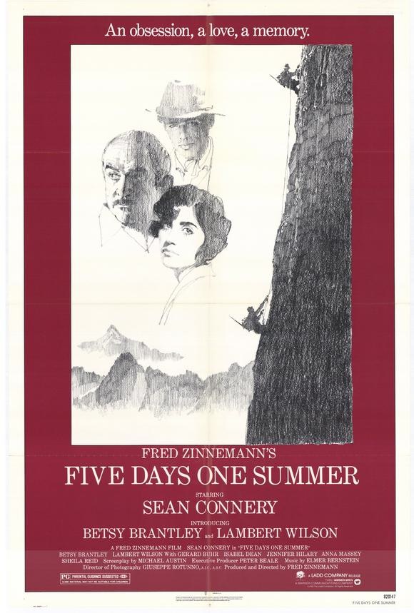 Five Days One Summer (1982) - Rolled DS Movie Poster