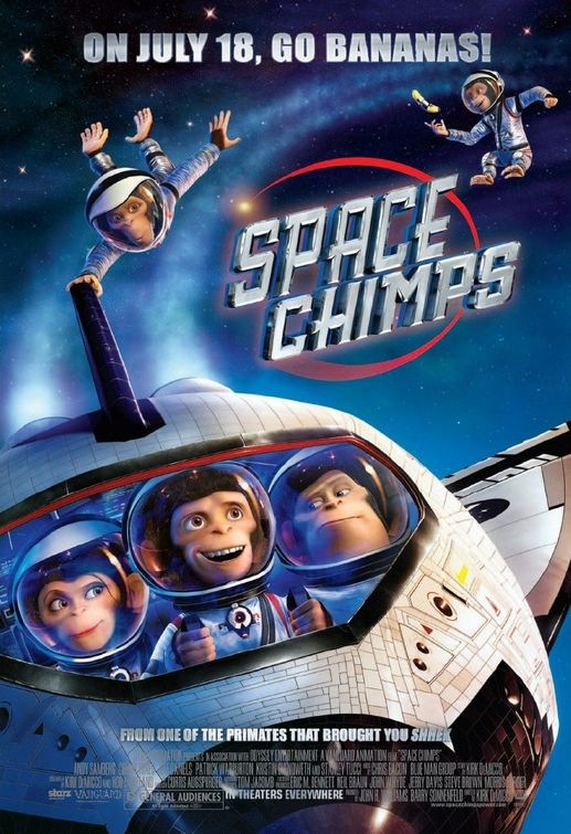 Space Chimps (2008) - Rolled DS Movie Poster