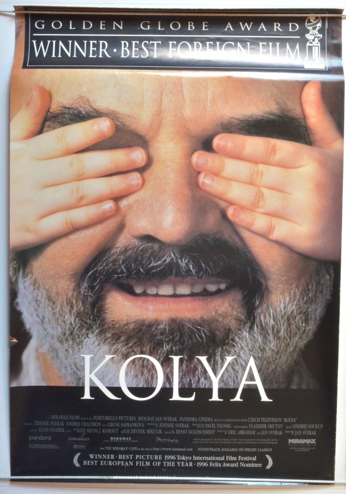 Kolya - Golden (1996) - Rolled DS Movie Poster