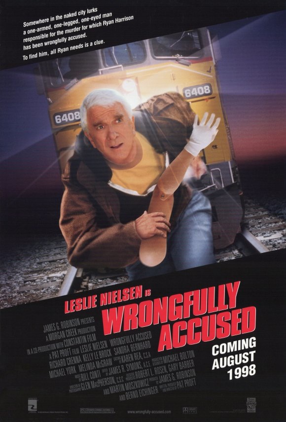 Wrongfully Accused (1998) - Rolled DS Movie Poster