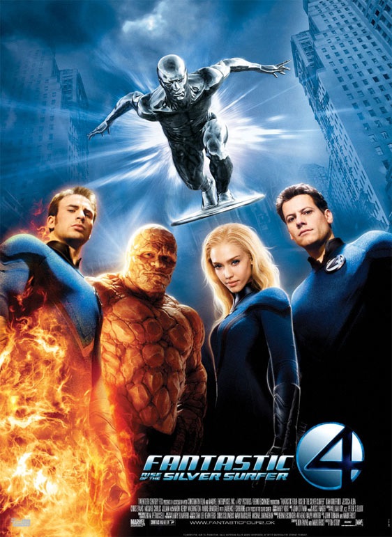 Fantastic Four: Rise of the Silver Surfer (2007) - Rolled DS Movie Poster