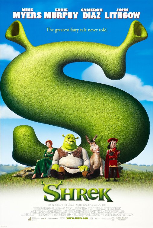 Shrek (2001) - Rolled DS Movie Poster