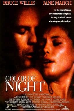 Color Of Night (1994) - Rolled DS Movie Poster