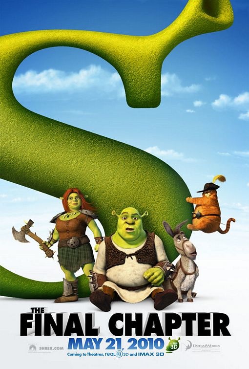 Shrek Forever After (2010) - Rolled DS Movie Poster