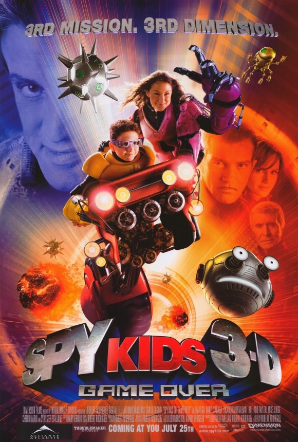 Spy Kids 3-D: Game Over (2003) - Rolled SS Movie Poster