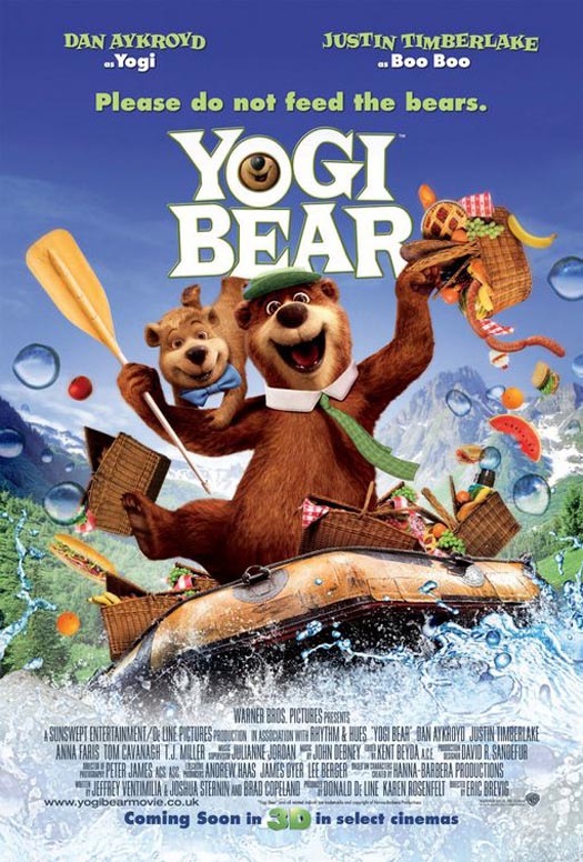 Yogi Bear (2011) - Rolled DS Movie Poster