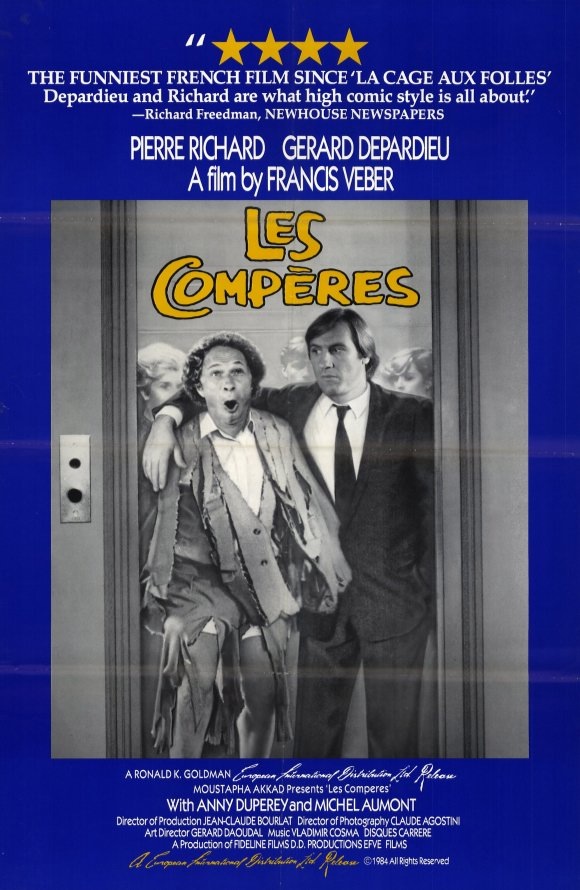 Les Comperes (1983) - Rolled SS Movie Poster