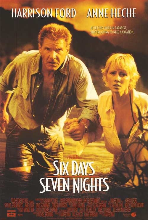 Six Days Seven Nights (1998) - Rolled DS Movie Poster