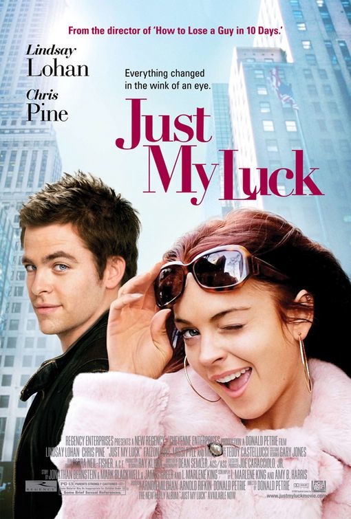 Just My Luck (2006) - Rolled DS Movie Poster