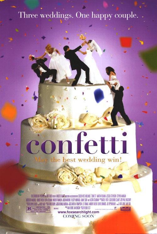 Confetti (2006) - Rolled DS Movie Poster