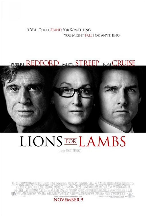 Lions for Lambs (2007) - Rolled DS Movie Poster