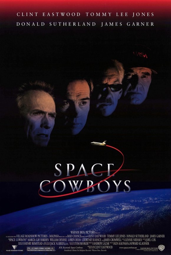 Space Cowboys (2000) - Rolled DS Movie Poster
