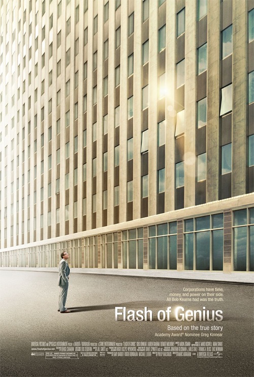 Flash Of Genius (2008) - Rolled DS Movie Poster